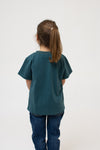 T-Shirt "Pumuckl Eiscreme" - dunkelgrün (Kinder)