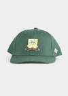Cap "SpongeBob chillt" - dunkelgrün (Halfcurved)