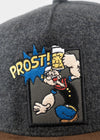 Cap "Popeye" - dark grey (snapback)