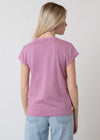 T-Shirt "Peanuts: Radln" - wildrose