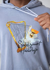 Hoodie "Aloisius" - light blue