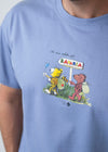 T-Shirt "Oh wie schön is Bavaria" - hellblau