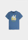 T-shirt "Hiking Day" - dark blue (children's)