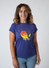 T-shirt "Pumuckl is sleeping" - blue